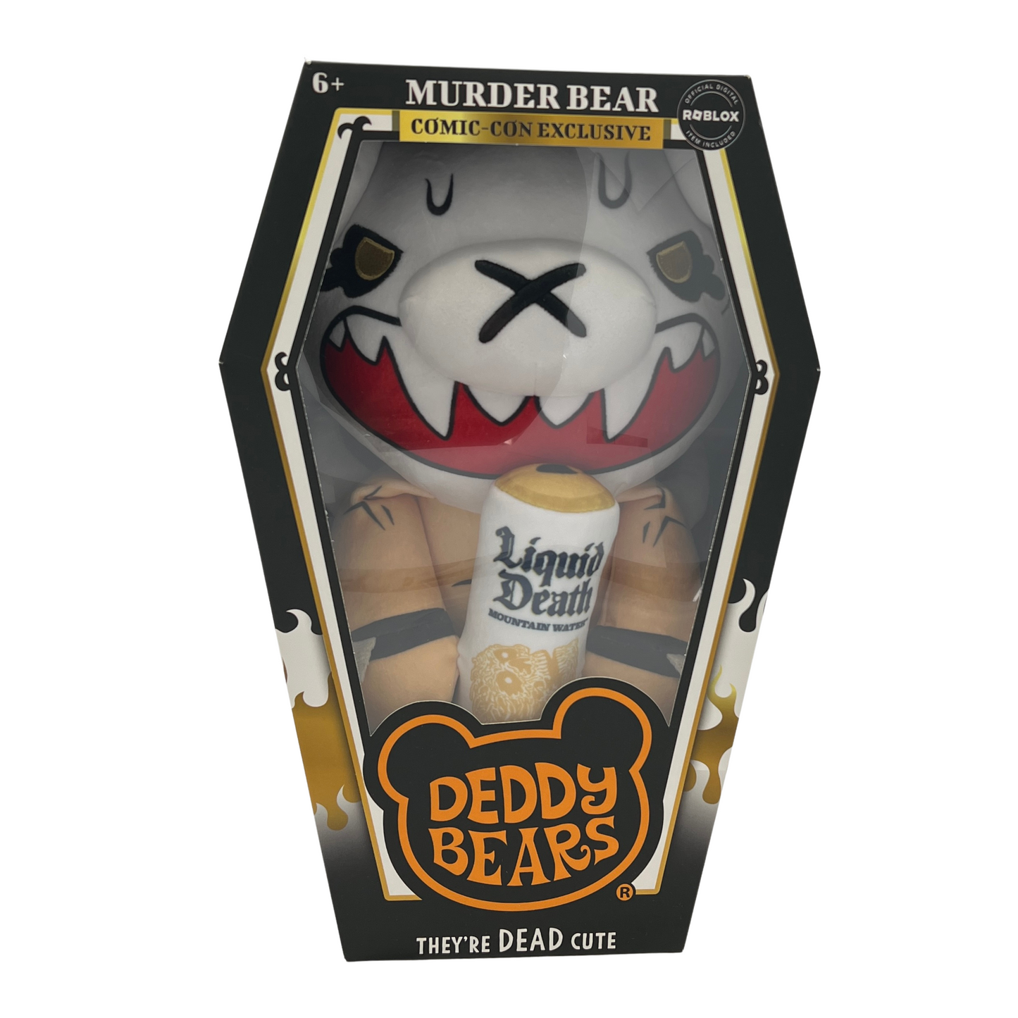 Murder Bear 12” Plush Coffin Box – Limited-Edition Deddy Bear
