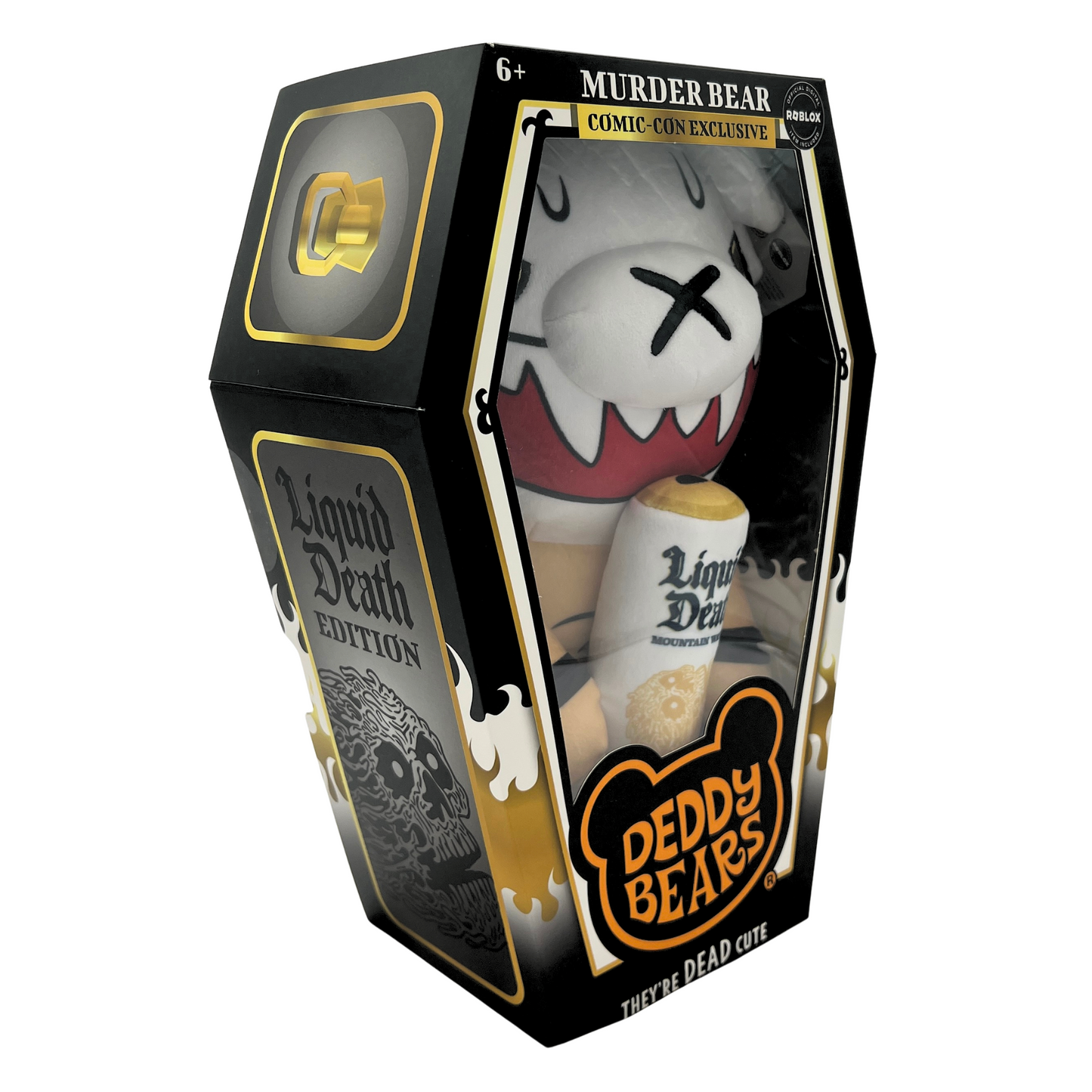 Murder Bear 12” Plush Coffin Box – Limited-Edition Deddy Bear